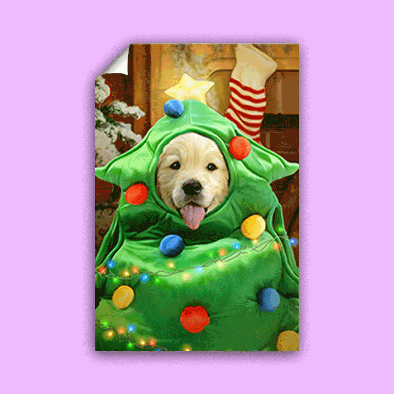 The Fluffy Christmas Tree